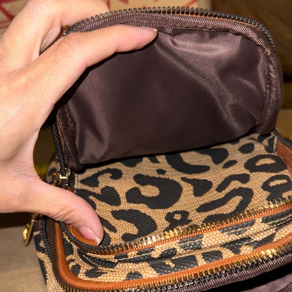 Leopard Print Mini Backpack - Picture 4 of 6